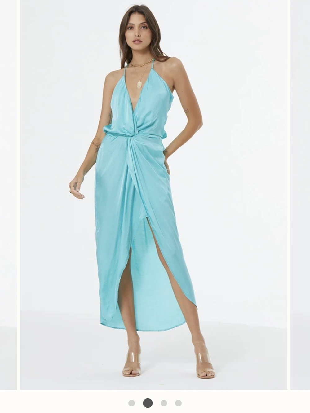Siren Satin Slip Dress // Aquatica YAF